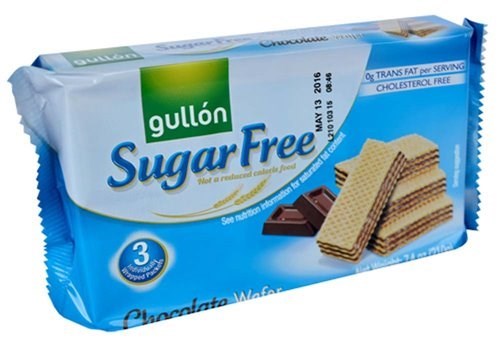 Chocolate Sugar Free wafers "Gullon" 180g * 12